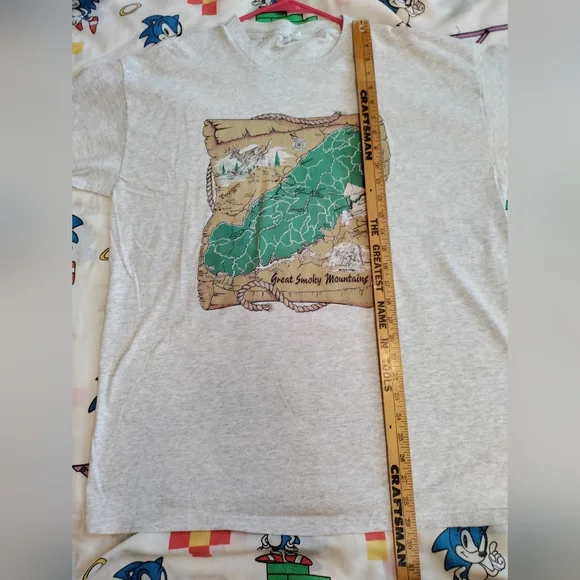Vintage '90s single stitch Great Smoky mountains large t-shirt - Picture 5 of 6